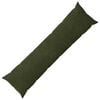 vidaXL Plaid kussen HEERLEN Groen 40 x 145 cm Microfiber Fleece