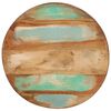 vidaXL Salontafels 2 st rond massief gerecycled hout
