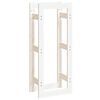 vidaXL &nbsp;Haardhoutrek 41x25x100 cm massief grenenhout wit