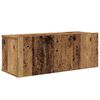 vidaXL Tv-meubelset Wandgemonteerd 4 pcs Oud Hout Bewerkt hout