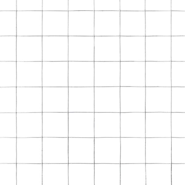 vidaXL Kippengaas 25x1,5 m gegalvaniseerd staal zilverkleurig