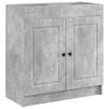 vidaXL Badkamer onder wastafel kast Betongrijs 56 x 37,5 x 81 cm