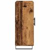 vidaXL Dressoir 69,5x34x90 cm bewerkt hout oud houtkleurig