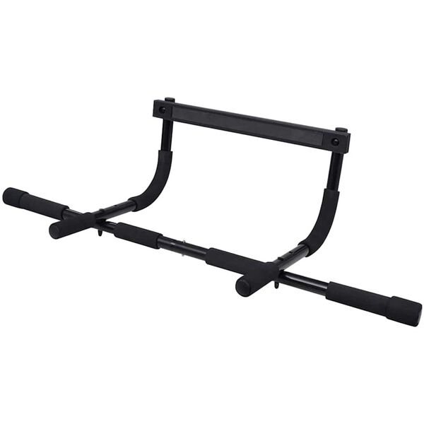 vidaXL Pull-Up Bar Zwart 92 x 39 x 21.5 cm Staal