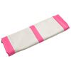 vidaXL Gymnastiekmat met pomp opblaasbaar 60x100x20 cm PVC roze