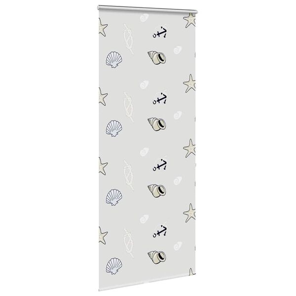 vidaXL Doucherolgordijn met cassette 90x240 cm stofbreedte 86 cm