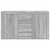vidaXL Dressoir met lade Grijs Sonoma 120 x 36 x 69 cm Bewerkt hout