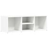 vidaXL Schoenenopbergbank 102x35x35 cm bewerkt hout wit