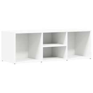 vidaXL Schoenenopbergbank 102x35x35 cm bewerkt hout wit