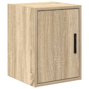 vidaXL Garagewandkast sonoma bewerkt hout eikenkleurig