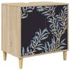 vidaXL Badkamerkast DOKKUM Sonoma 60 x 40 x 60 cm Bewerkt hout