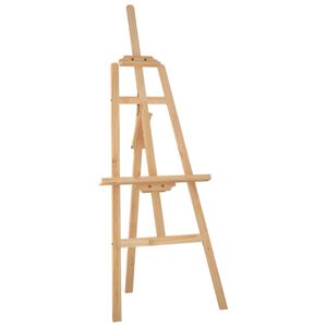 vidaXL Schildersezel 53,5x95x127 cm massief grenenhout