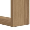 vidaXL Boekenkast Artisan Eiken 52 x 25 x 71,5 cm Bewerkt hout