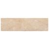 vidaXL Gootsteen 45x30x12 cm marmer hoogglans crèmekleurig