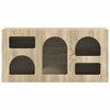 vidaXL TV-kast Sonoma Eiken 80 x 35 x 40 cm Bewerkt hout