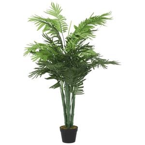 vidaXL Kunstpalmboom 18 bladeren 80 cm groen