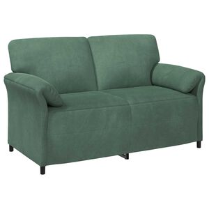 vidaXL 2-Zits Sofa Zeegroen 158 x 83 x 95 cm Fluweel