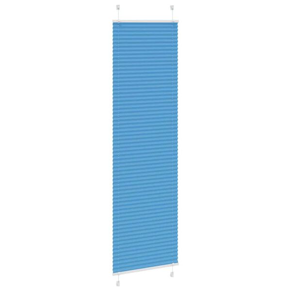 vidaXL Pliss&eacute; rolgordijn 60x200 cm stofbreedte 59,4 cm polyester blauw