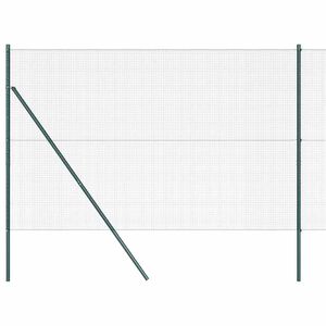 vidaXL Grond Fix Gelast Draadhek 10 x 1,6 m (B x H) PVC-Coated Staal
