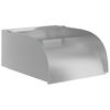 vidaXL Waterval met LED's 30x34x14 cm roestvrij staal 304