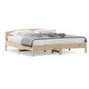 vidaXL Bedframe zonder matras massief grenenhout 200x200 cm