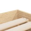 vidaXL Bedframe met lades bewerkt hout sonoma eikenkleurig 90x200 cm