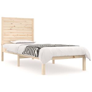 vidaXL Bedframe massief hout 90x190 cm