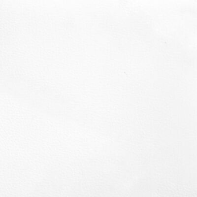 vidaXL Hoofdbord met randen 147x23x78/88 cm kunstleer wit
