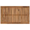 vidaXL Tafelblad LAREN 80,5 x 49 x 2 cm Rechthoekig Massief Acaciahout