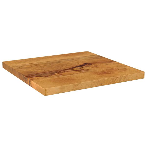 vidaXL Tafelblad vierkant 60x60x2,5 cm massief mangohout