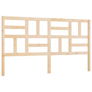 vidaXL Hoofdbord 206x4x104 cm massief grenenhout