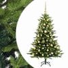 vidaXL Kunstkerstboom met kerstbal 150 cm 150 LED's Warmwit