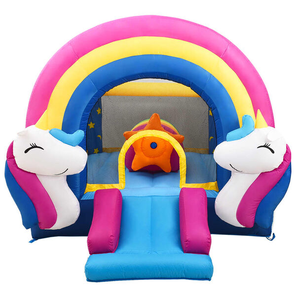 Happy Hop Springkussen met glijbaan 335x265x215 cm PVC