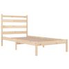 vidaXL Bedframe massief grenenhout 90x190 cm