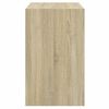 vidaXL Schoenenkast 80x42x69 cm bewerkt hout sonoma eikenkleurig