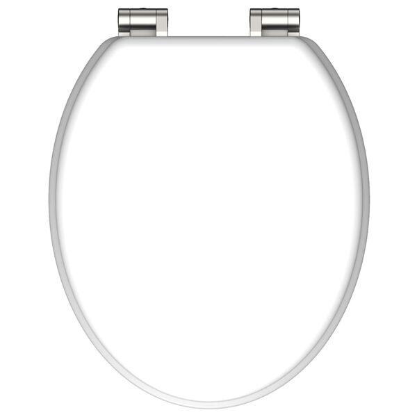 SCH&Uuml;TTE Toiletbril SPIRIT WHITE met soft-close matwit