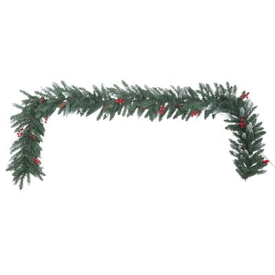 vidaXL 4-delige Kerstdeurdecoratieset PVC