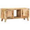vidaXL Tv-meubel 105x46x32 cm massief ruw mangohout