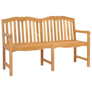 vidaXL Handgemaakte Rozenbank 150 x 60,5 x 95 cm Massief Teakhout