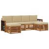 vidaXL Sofa-Sets Massief Acaciahout