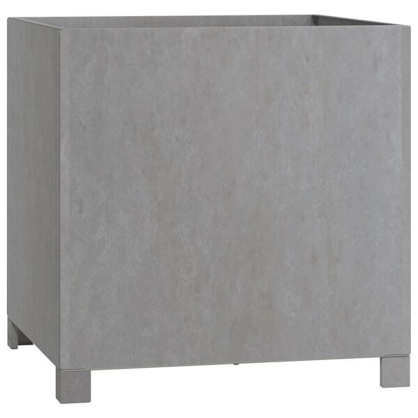 vidaXL Plantenbakken met poten 2 st roestig 50x50x50 cm cortenstaal