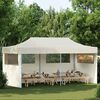 vidaXL Partytent pop-up inklapbaar 3x6 m crème