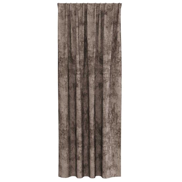 vidaXL Velvet Gordijnen 2 pcs Cappuccino 225 x 140 cm Fluweel