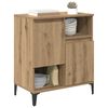 vidaXL Dressoir Artisan Eiken 60 x 35 x 70 cm Bewerkt hout