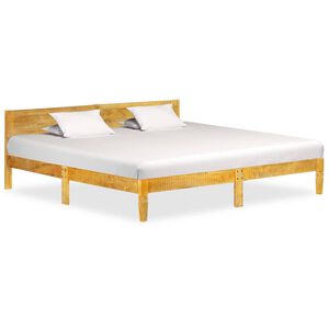 vidaXL Bedframe massief mangohout 200 cm