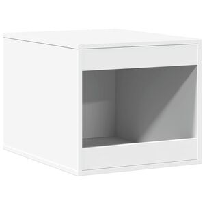 vidaXL Kattenbakkast 47x59x42 cm bewerkt hout wit