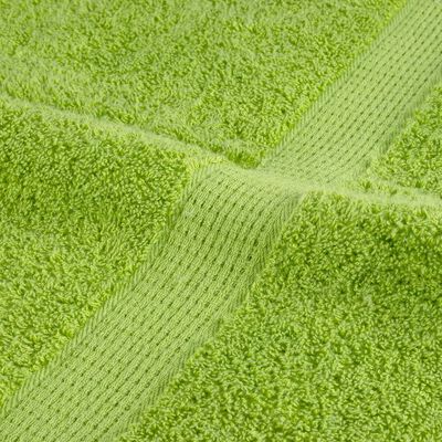 vidaXL Washandjes 2 st 600 g/m² 30x30 cm 100% katoen appelgroen