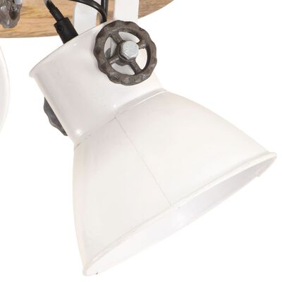 vidaXL Plafondlamp industrieel 25 W E27 42x27 cm wit