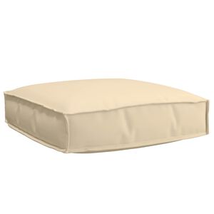 vidaXL Kussen Oxford Stof Beige 60 x 60 x 12 cm