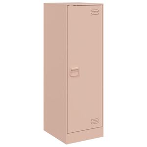 vidaXL Dressoir 34,5x39x107 cm staal roze